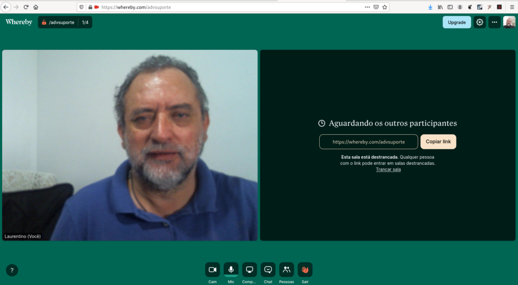 Tela de atendimento